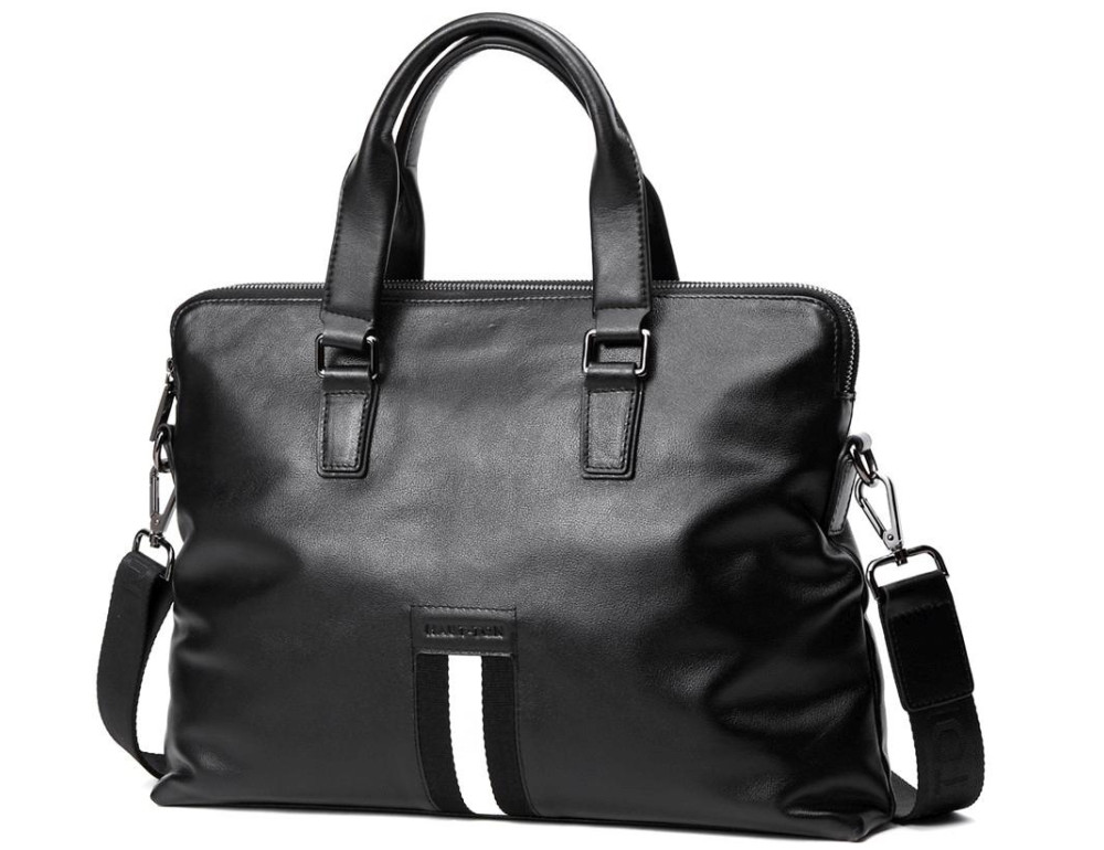 Стильная повседневная мужская кожаная сумка Tiding Bag A25F-66001A - Фото № 1 Стильная повседневная мужская кожаная сумка Tiding Bag A25F-66001A - Фото № 1