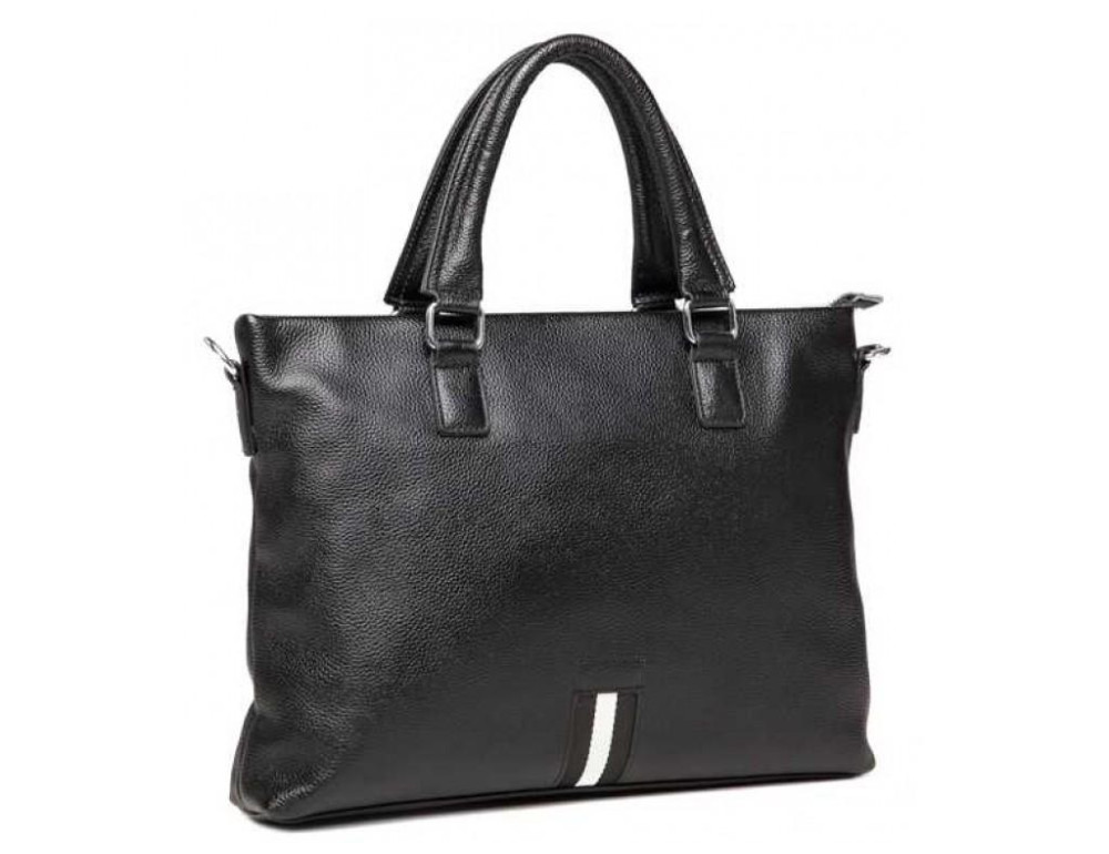 Стильная повседневная мужская кожаная сумка Tiding Bag A25F-66001A - Фото № 2