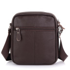 Сумка кожаная мужская коричневая Tiding Bag A25F-6625B - Фото № 103
