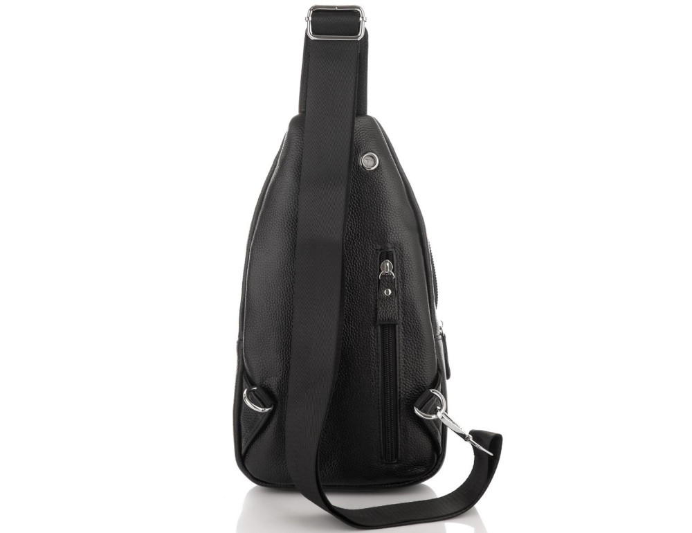 Мужской слинг на одно плечо фактурный Tiding Bag A25F-6688A - Фото № 4