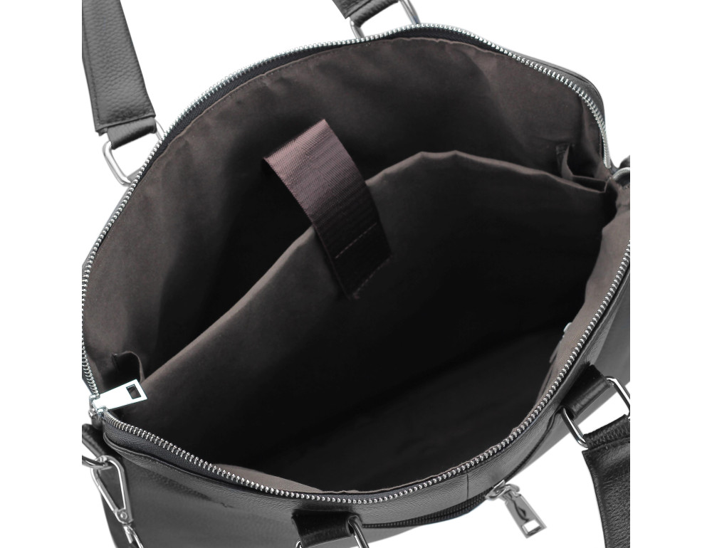Сумка мужская из натуральной кожи для ноутбука Tiding Bag A25F-7232A - Фото № 3