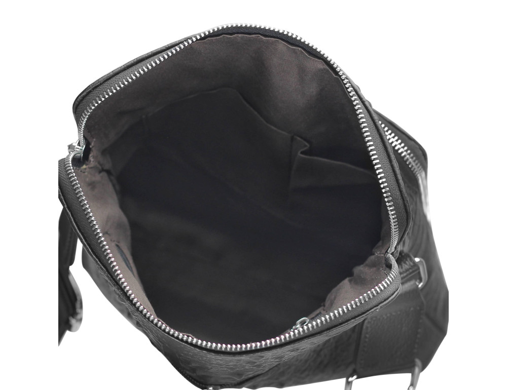 Сумка через плечо черная Tiding Bag A25F-7607-3A - Фото № 6
