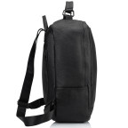 Мужской кожаный черный рюкзак для ноутбука Tiding Bag A25F-8834A - Фото № 103