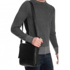 Мессенджер черный мужской Tiding Bag A25F-8877A - Фотографія № 104