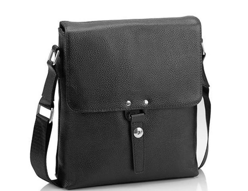 Мужская кожаная сумка через плечо мессенджер Tiding Bag A25F-9133A - Фото № 1 Мужская кожаная сумка через плечо мессенджер Tiding Bag A25F-9133A - Фото № 1