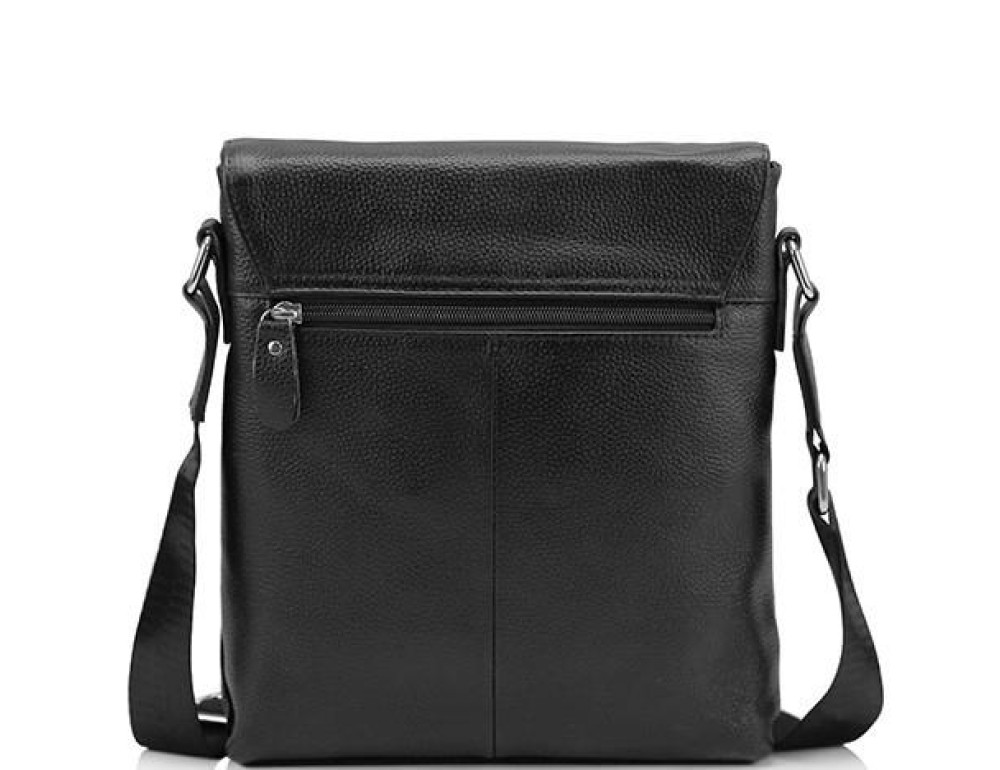 Мужская кожаная сумка через плечо мессенджер Tiding Bag A25F-9133A - Фото № 3