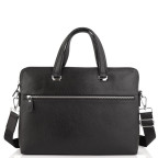 Сумка для ноутбука чорна шкіряна Tiding Bag A25F-9157-1A - Фотографія № 104