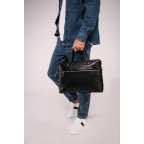 Сумка для ноутбука чорна шкіряна Tiding Bag A25F-9157-1A - Фотографія № 105