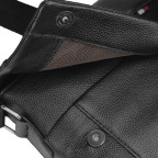 Чоловіча шкіряна сумка через плече чорна Tiding Bag A25F-98075A - Фотографія № 101