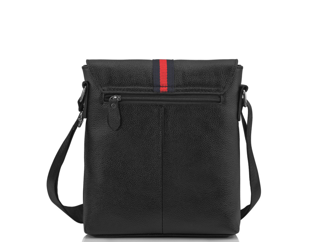 Мужская кожаная сумка через плечо мессенджер Tiding Bag A25F-98085A - Фото № 4