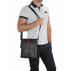 Мужская кожаная сумка через плечо мессенджер Tiding Bag A25F-98085A - Фото № 105