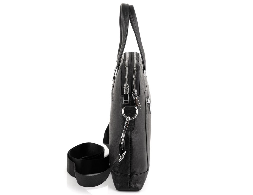 Сумка для ноутбука черная Tiding Bag A25F-9916-1A - Фото № 4