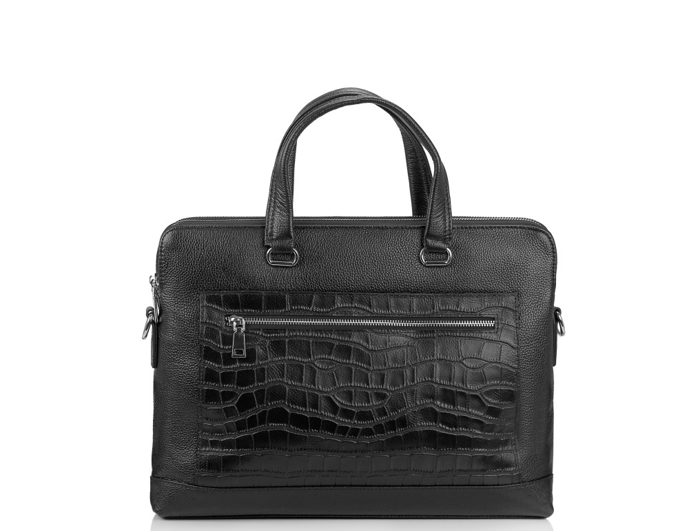 Сумка для ноутбука черная Tiding Bag A25F-9916-2A - Фото № 6