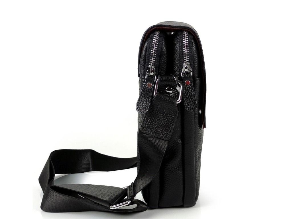 Чоловічі шкіряні сумки через плече Tiding Bag A25F-B065A - Фотографія № 3