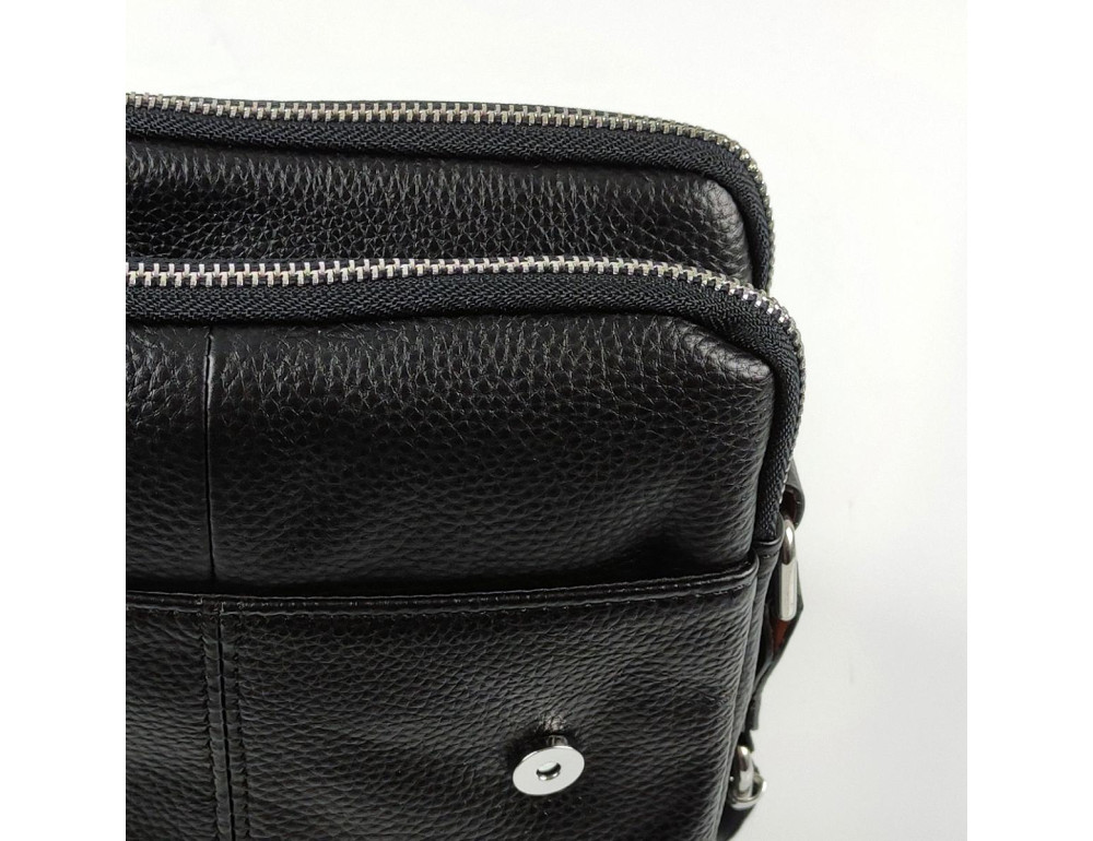 Чоловічі шкіряні сумки через плече Tiding Bag A25F-B065A - Фотографія № 4