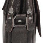 Мужская кожаная сумка через плечо коричневая Tiding Bag A25F-B065B - Фото № 101 Мужская кожаная сумка через плечо коричневая Tiding Bag A25F-B065B - Фото № 101