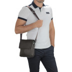 Мужская кожаная сумка через плечо коричневая Tiding Bag A25F-B065B - Фото № 102 Мужская кожаная сумка через плечо коричневая Tiding Bag A25F-B065B - Фото № 102