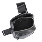 Чоловічий чорний шкіряний слінг на плече Tiding Bag A25F-FL-0219A - Фотографія № 102 Чоловічий чорний шкіряний слінг на плече Tiding Bag A25F-FL-0219A - Фотографія № 102