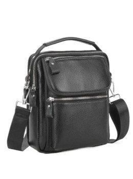 Мессенджер с ручкой для переноски черный Tiding Bag A25F-FL-8209A
