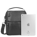Мессенджер с ручкой для переноски черный Tiding Bag A25F-FL-8209A - Фотографія № 101 Мессенджер с ручкой для переноски черный Tiding Bag A25F-FL-8209A - Фотографія № 101