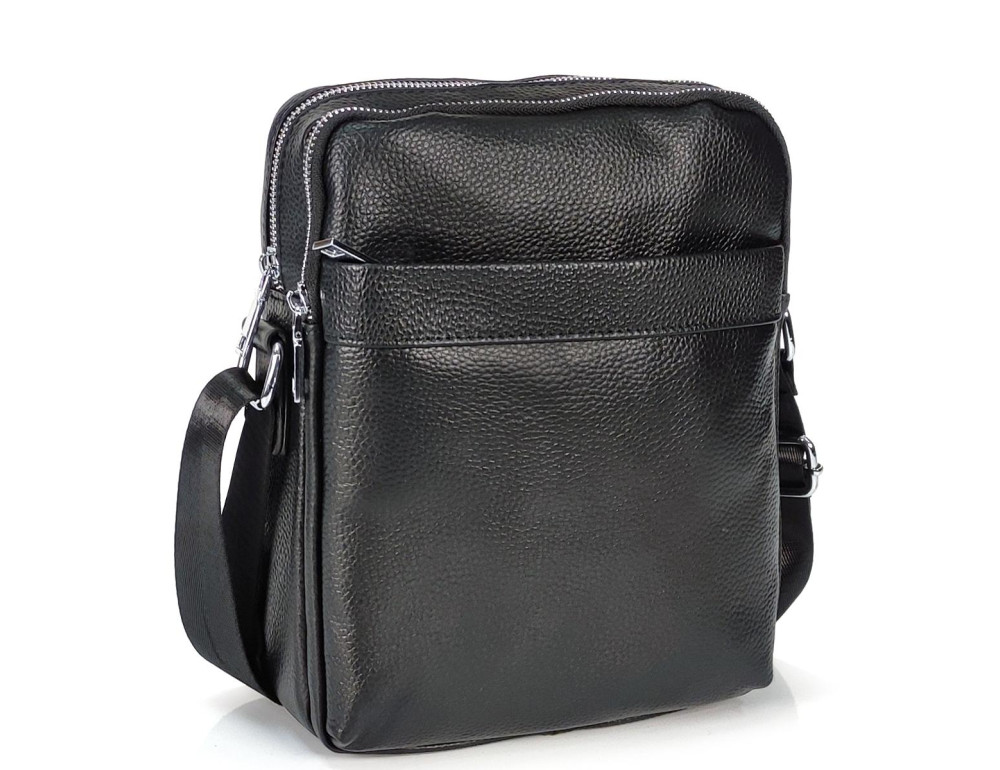 Сумка через плечо из зернистой кожи Tiding Bag A25F-FL-9748A - Фото № 1 Сумка через плечо из зернистой кожи Tiding Bag A25F-FL-9748A - Фото № 1