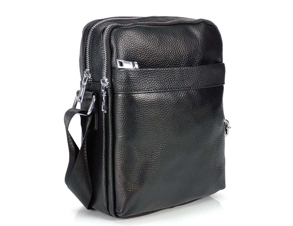 Сумка через плечо из зернистой кожи Tiding Bag A25F-FL-9748A - Фото № 5