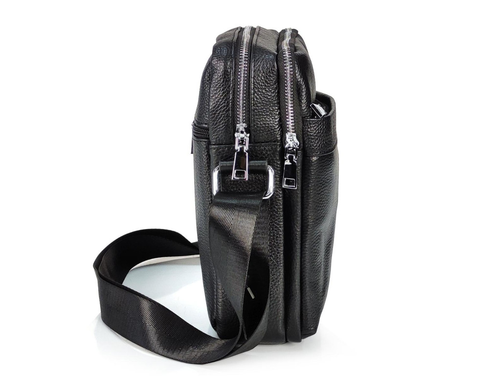Сумка через плечо из зернистой кожи Tiding Bag A25F-FL-9748A - Фото № 6