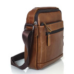 Мессенджер с ручкой для переноски коричневый Tiding Bag A25F-S-8205-1C - Фото № 101 Мессенджер с ручкой для переноски коричневый Tiding Bag A25F-S-8205-1C - Фото № 101