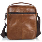 Мессенджер с ручкой для переноски коричневый Tiding Bag A25F-S-8205-1C - Фото № 103 Мессенджер с ручкой для переноски коричневый Tiding Bag A25F-S-8205-1C - Фото № 103