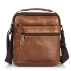 Мессенджер с ручкой для переноски коричневый Tiding Bag A25F-S-8205-1C - Фото № 104 Мессенджер с ручкой для переноски коричневый Tiding Bag A25F-S-8205-1C - Фото № 104