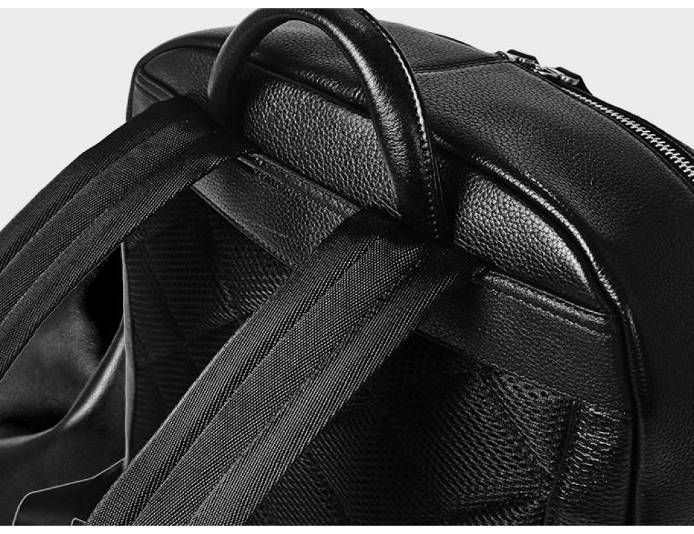 Рюкзак мужской кожаный Tiding Bag B3-153A - Фото № 4