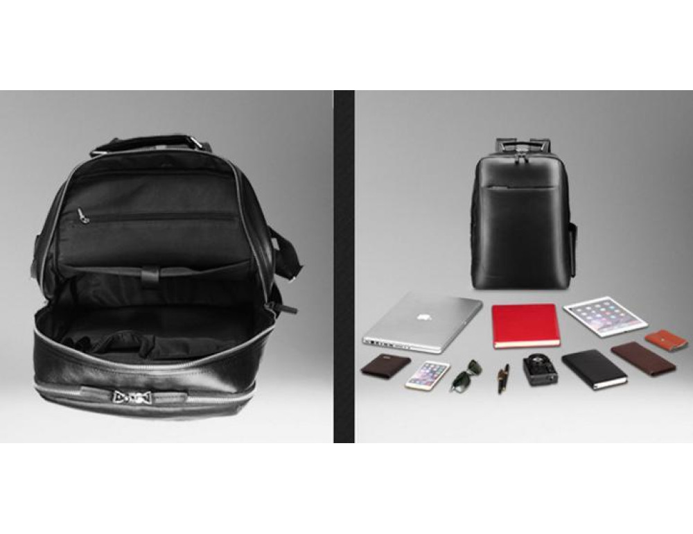 Рюкзак шкіряний Tiding Bag B3-1631A - Фотографія № 6