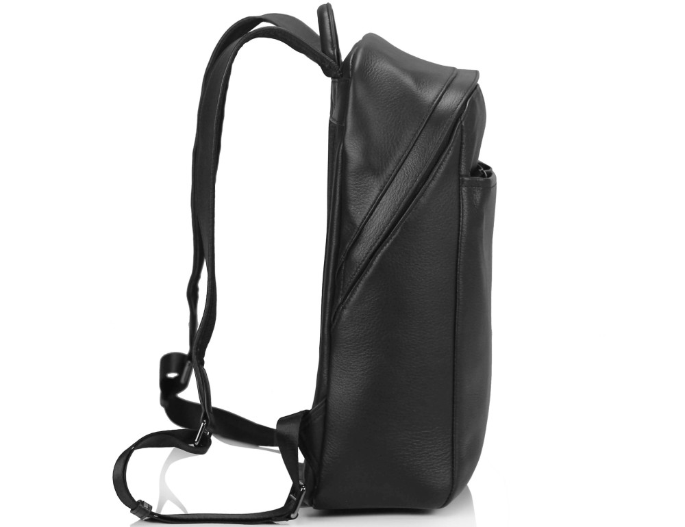 Рюкзак шкіряний чорний Tiding Bag B3-1663A-11NM - Фотографія № 5