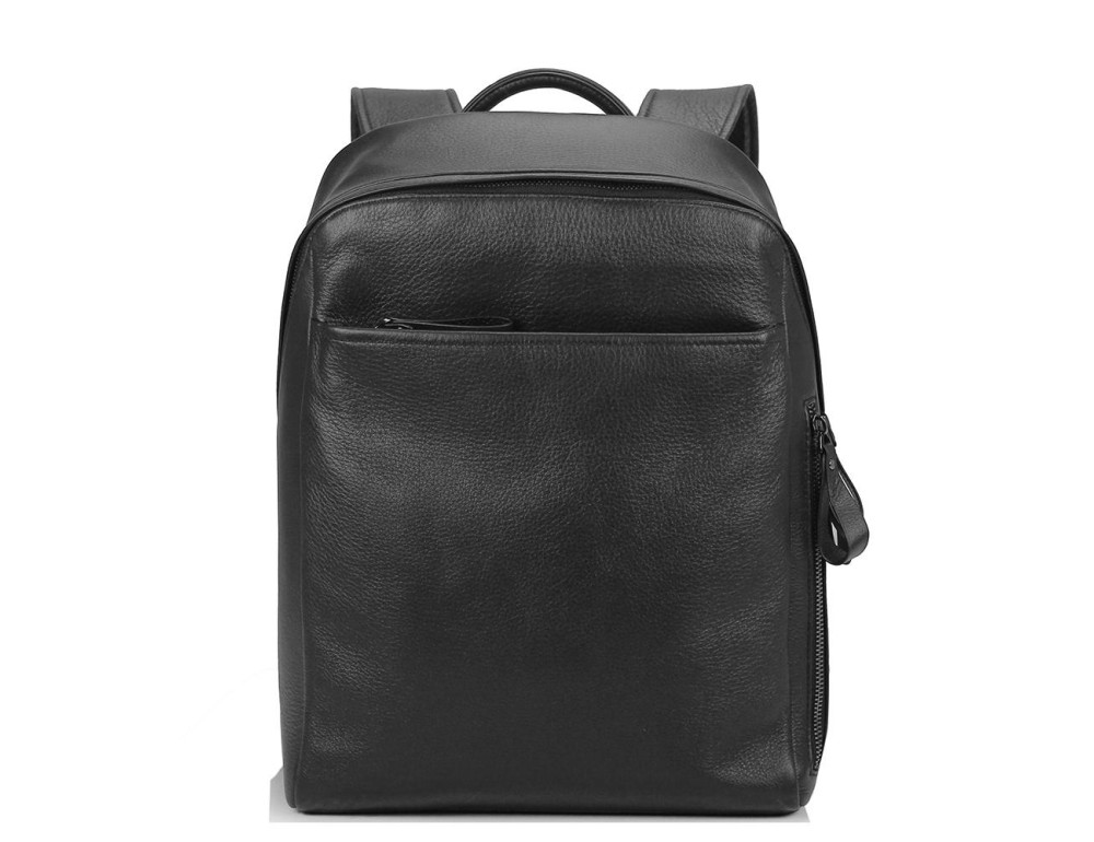 Рюкзак шкіряний чорний Tiding Bag B3-1663A-11NM - Фотографія № 7
