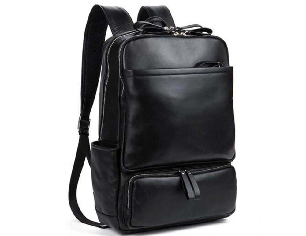 Рюкзак мужской черный Tiding Bag B3-1697A - Фото № 1 Рюкзак мужской черный Tiding Bag B3-1697A - Фото № 1
