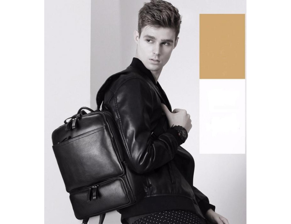 Рюкзак мужской черный Tiding Bag B3-1697A - Фото № 10