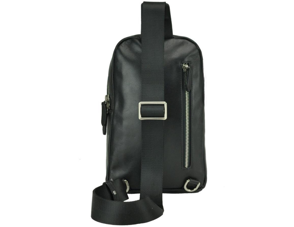 Сумка-слинг мужская с плетением Tiding Bag B3-1700A - Фото № 6