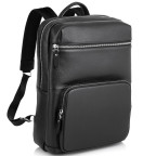 Шкіряний чоловічий рюкзак чорний Tiding Bag B3-185A - Фотографія № 100