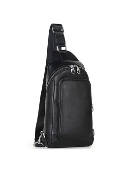 Шкіряний рюкзак-слінг на одну шлейку Tiding Bag B3-2015-10A