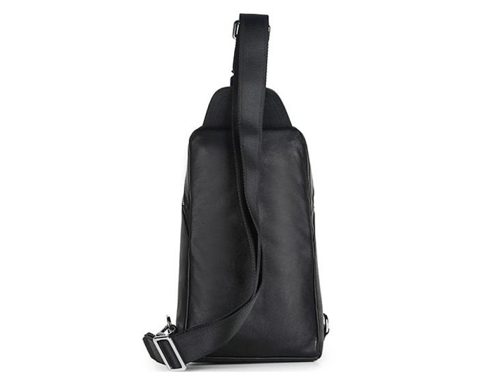 Шкіряний рюкзак-слінг на одну шлейку Tiding Bag B3-2015-10A - Фотографія № 4