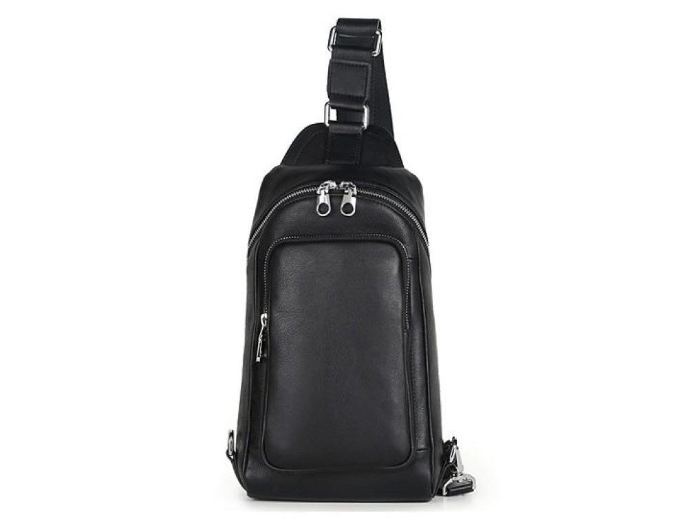 Шкіряний рюкзак-слінг на одну шлейку Tiding Bag B3-2015-10A - Фотографія № 5