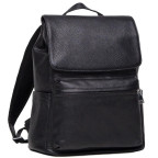 Чоловічий чорний шкіряний рюкзак Tiding Bag B3-2015-14A - Фотографія № 100