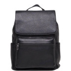 Чоловічий чорний шкіряний рюкзак Tiding Bag B3-2015-14A - Фотографія № 105