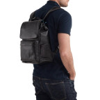 Чоловічий чорний шкіряний рюкзак Tiding Bag B3-2015-14A - Фотографія № 106