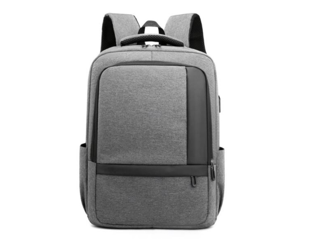 Сірий рюкзак для ноутбука Tiding Bag BPT01-CV-0122G - Фотографія № 5