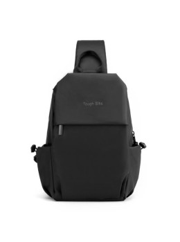 Чорний рюкзак-слінг м'який Tiding Bag BPT01-CV-3395A
