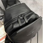 Черный рюкзак-слинг мягкий Tiding Bag BPT01-CV-3395A - Фото № 102 Черный рюкзак-слинг мягкий Tiding Bag BPT01-CV-3395A - Фото № 102