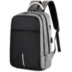 Текстильный большой серый мужской рюкзак для ноутбука Tiding Bag BPT01-CV-9006G - Фото № 100 Текстильный большой серый мужской рюкзак для ноутбука Tiding Bag BPT01-CV-9006G - Фото № 100