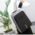 Текстильный большой серый мужской рюкзак для ноутбука Tiding Bag BPT01-CV-9006G - Фото № 111 Текстильный большой серый мужской рюкзак для ноутбука Tiding Bag BPT01-CV-9006G - Фото № 111