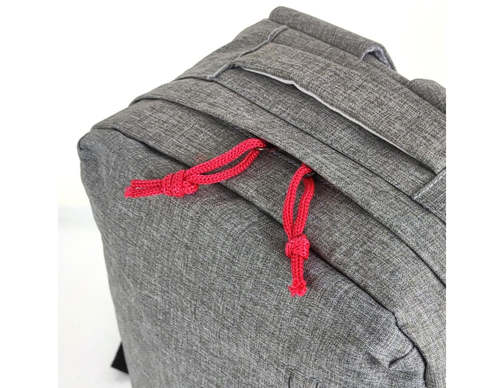 Рюкзак для ноутбука Tiding Bag BPT01-CV-964G сірого кольору - Фотографія № 4